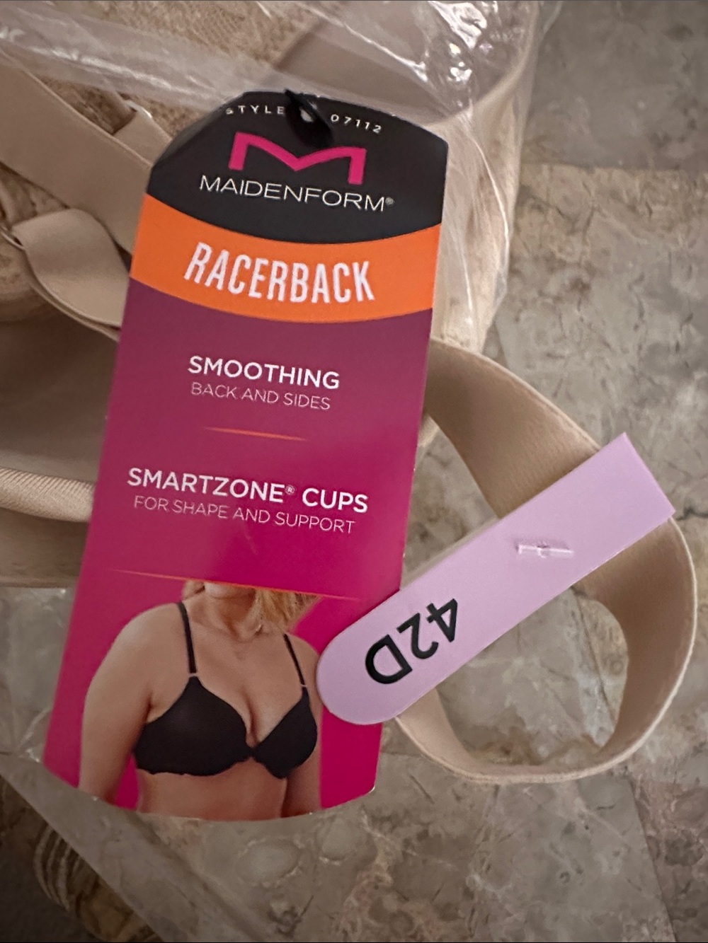 Maidenform razor back bra